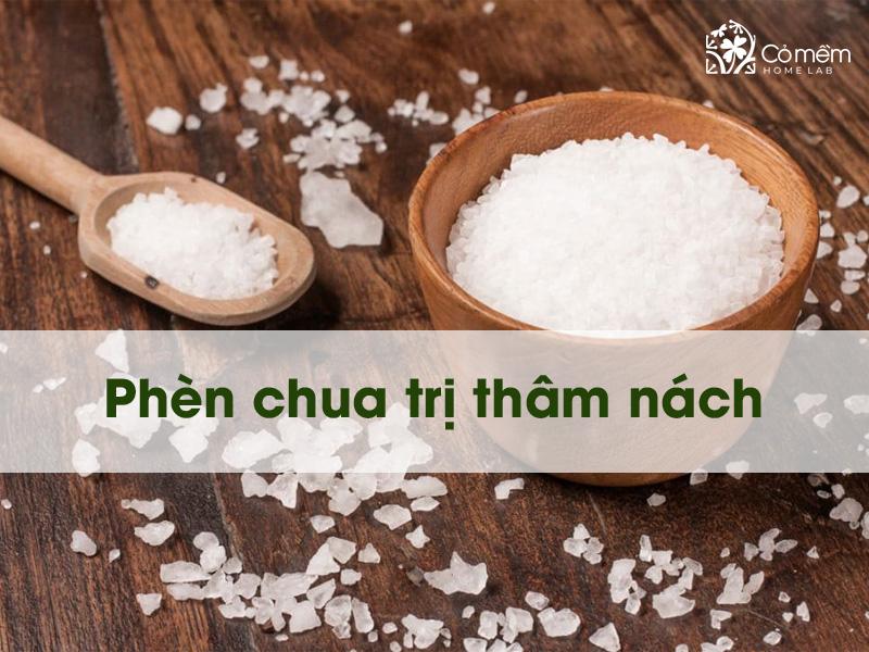 9 Mẹo dùng phèn chua trị thâm nách giúp nàng tự tin tỏa sáng